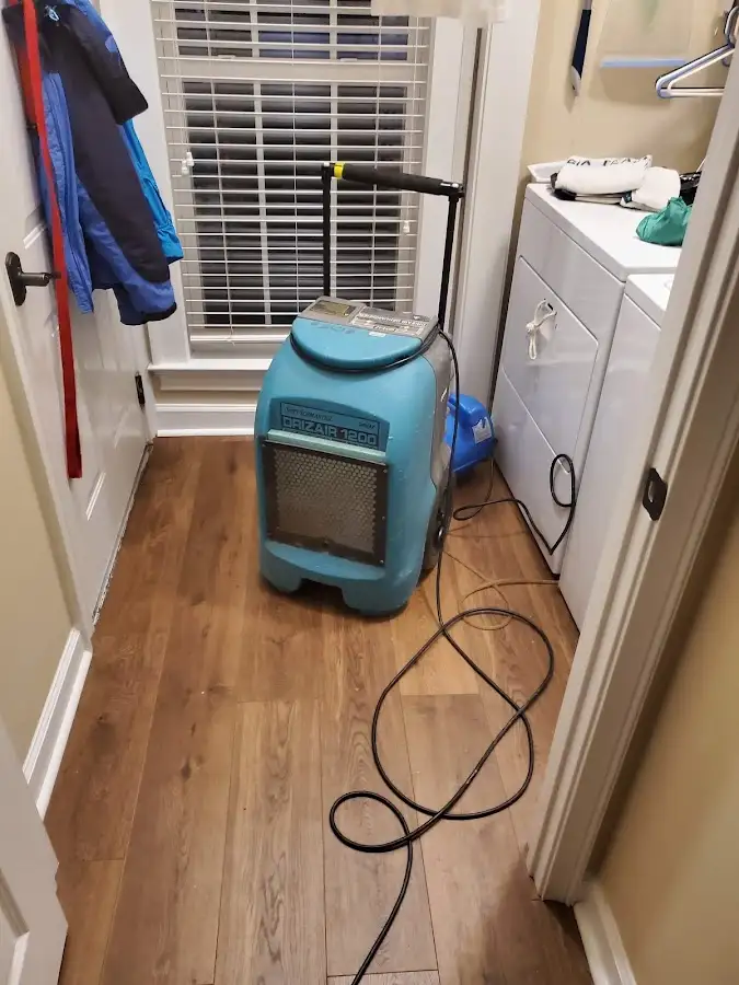 Commercial dehumidifier deployed for Crawl Space Restoration in Whitefish